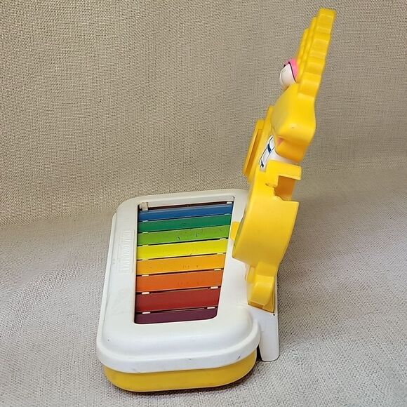 Sesame Street 1983 Vintage Big Bird Xylophone, 1995 Tyco Pop Up School Bus - Picture 11 of 14